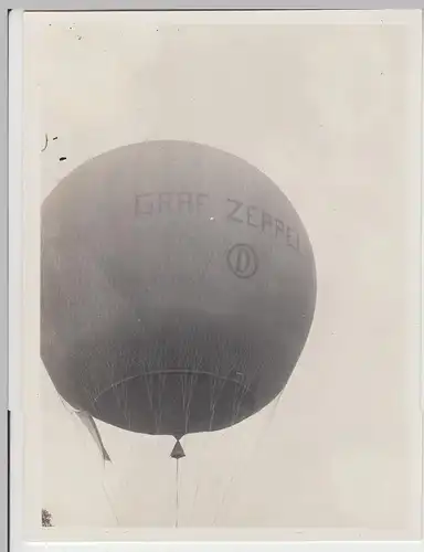 (F9000) Orig. Foto Ballon "Graf Zeppelin" 1930er