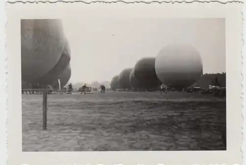 (F8931) Orig. Foto Darmstadt, Ballonfahrt Deutsche Meisterschaft 6.-7.4.1935