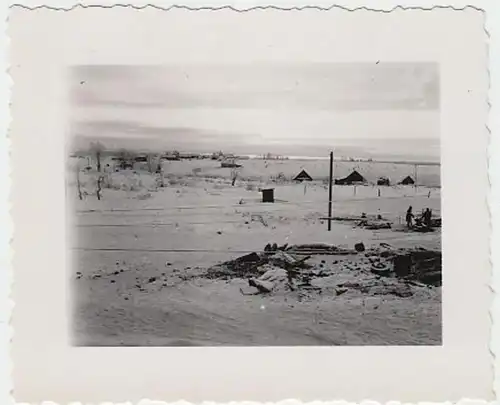 (F892) Orig. Foto Winterlandschaft, Russland 1940er