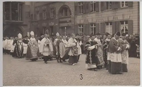 (F8740) Orig. Foto Festumzug religiös, unbekannter Ort