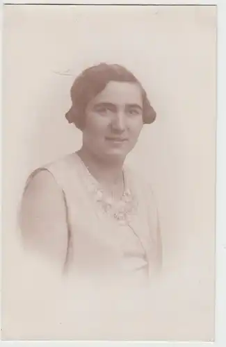 (F8732) Orig. Foto Porträt junge Frau, Erfurt 1930er