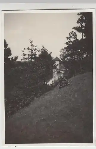 (F8712) Orig. Foto Erfurt, Kanuten a.d. Flutgraben, Fernblick 1932