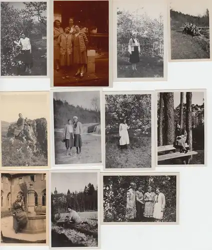 (N436) 12x Orig. Foto, verschiedene Frauenportraits, um 1932