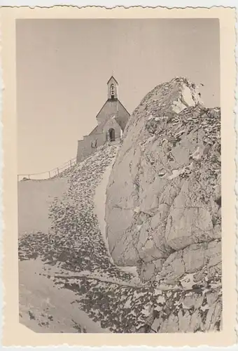 (N637) 10x Orig. Foto, Winterlandschaften, Berge, u.a. Wendelstein, 1940er
