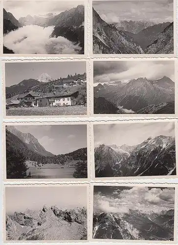 (N626) 24x Orig. Foto, Berge, Berglandschaft, 1940er