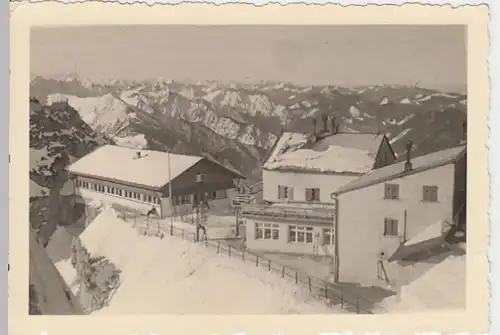 (N46) Original Foto Wendelstein-Unterkunftshäuser, -hotel, 1940er