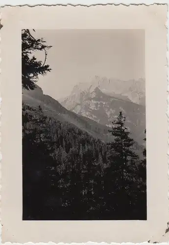 (F8414) Orig. Foto Berchtesgaden, Aufstieg zum Watzmannhaus, 1937