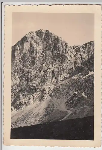 (F8377) Orig. Foto Hochalm bei Eibsee, Partie 1935