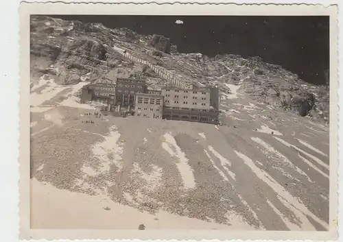 (F8368) Orig. Foto Schneefernerhaus 1934