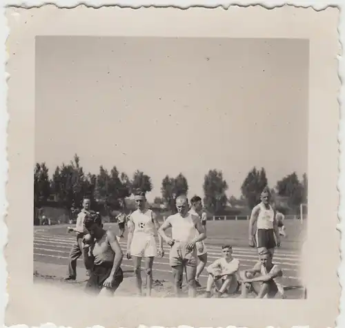 (F8355) Orig. Foto Anzag Sportfest in Mannheim, auf dem Sportplatz 6.6.1937