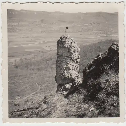 (F8315) Orig. Foto Felsendom, vermutl. bei Höhenglücksteig, 1930er