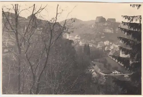 (F8104) Orig. Foto Blick auf Pottenstein 1935