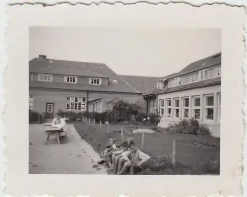 (F7974) Orig. Foto Duhnen, Gebäude, Urlauberheim 1933