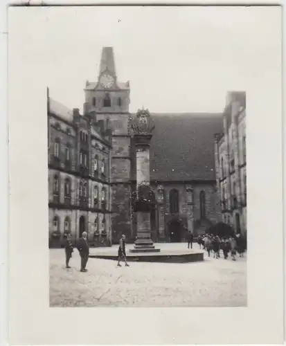 (F7955) Orig. Foto Kronach, Marktplatz 1931