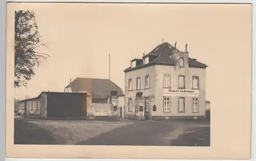 (F7888) Orig. Foto Tiefbau-Geschäft August Lindemann, vermutl. Köln Frechen, vor