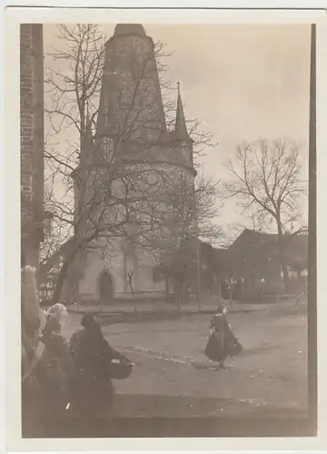 (F7866) Orig. Foto Neustädt (Gerstungen), Untersuhl, Kirche 1926