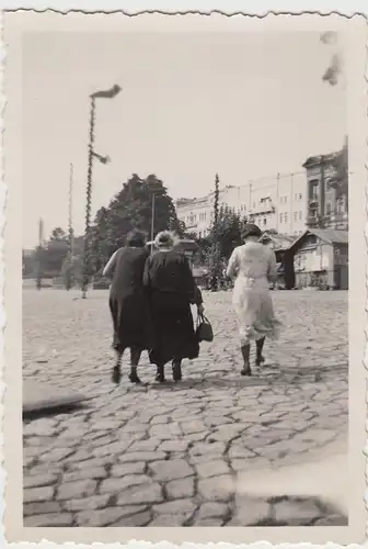 (F7810) Orig. Foto Bad Schandau, Elb-Promenade, Sommer 1932