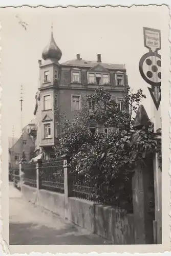 (F7799) Orig. Foto Bad Schandau, "unsere Pension", Sommer 1932