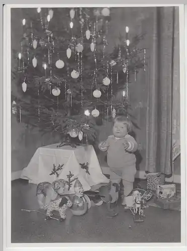 (F7687) 2x Orig. Foto Ludwigsburg, Silcherstraße 13, Kind Hans vor Eingang, 1930