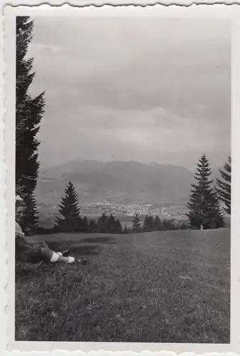 (F7537) Orig. Foto Sonthofen, Fernblick 1942