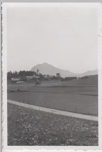 (F7533) Orig. Foto Ofterschwang, Ansicht mit dem Grünten 1942