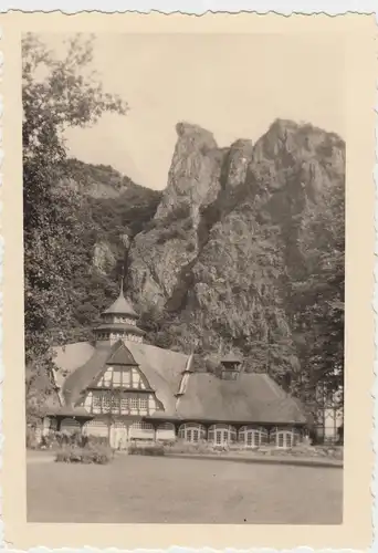 (F7517) Orig. Foto Bad Münster am Stein Ebernburg, Kurhaus, 1930er