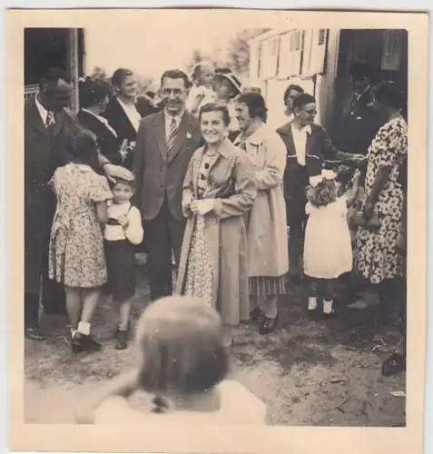 (F7394) Orig. Foto Berka (Werra), beim Schützenfest 1937