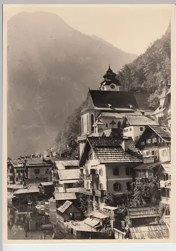(F7370) Orig. Foto Hallstatt, Partie 1940