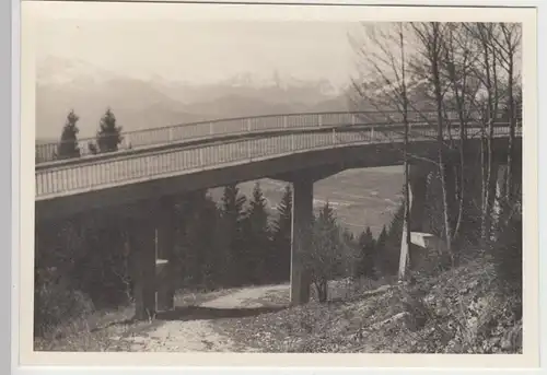 (F7337) Orig. Foto Brücke der Gaisbergstraße, Österreich 1940