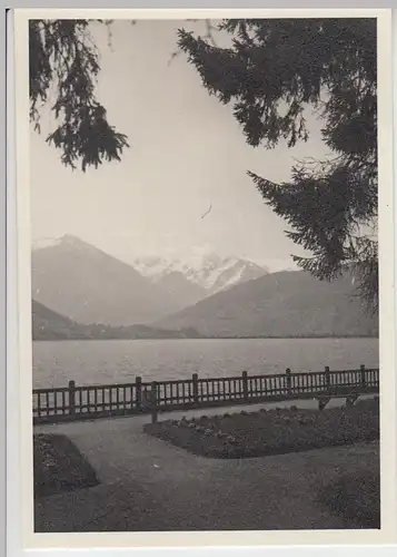 (F7328) Orig. Foto Zell am See, Blick über den See 1940