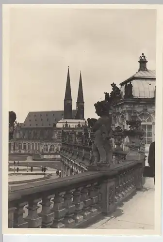 (F7194) Orig. Foto Dresden Zwinger Partie 1939