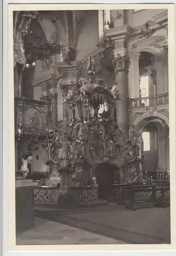 (F7182) Orig. Foto Bad Staffelstein, Basilika Vierzehnheiligen Gnadenaltar 1939