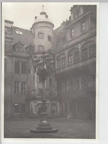 (F7141) Orig. Foto Dresden, Schloss, Schlosshof 1938