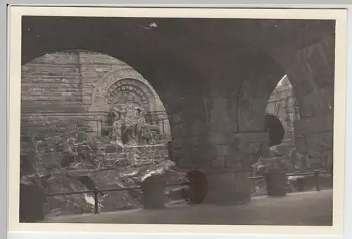 (F7124) Orig. Foto Kyffhäuserdenkmal, Barbarossa-Grotte 1938