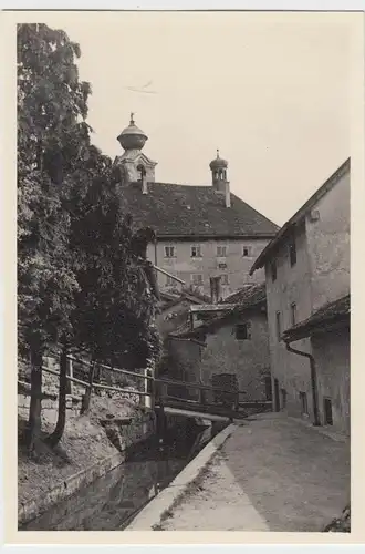 (F7082) Orig. Foto Partie am Stadt-Kanal, Naumburg / Bad Kösen o. Jena 1938