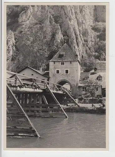 (F6994) Orig. Foto Essing, Markttor mit Altmühlbrücke 1938