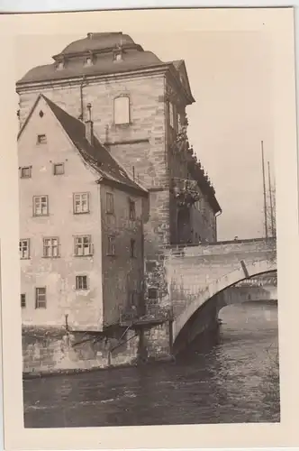 (F6915) Orig. Foto Bamberg, altes Rathaus, 9.1.1938
