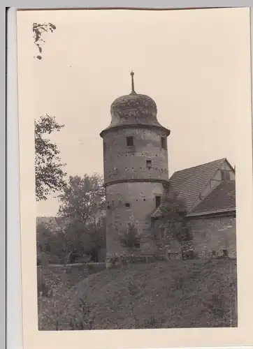 (F6900) Orig. Foto Iphofen, Bürgerturm, Oktober 1937
