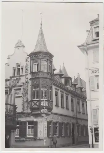 (F6761) Orig. Foto Bad Kissingen, Karch's Weinrestaurant 1936