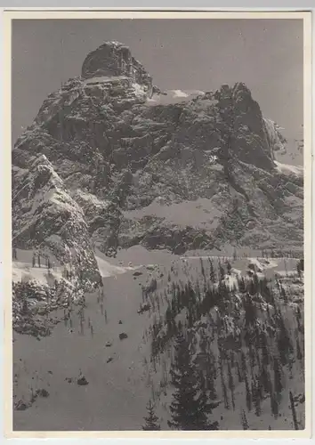 (F6729) Orig. Foto Dolomiten, Dolomiti, Bergmassiv 1936