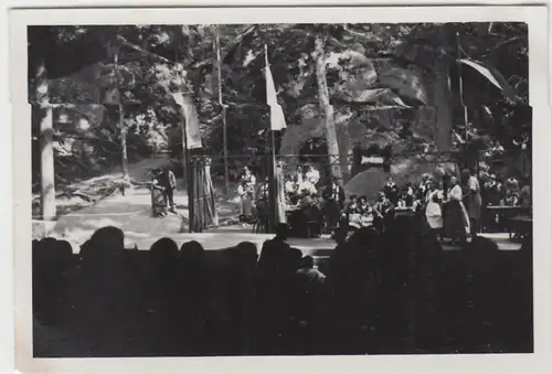 (F6689) Orig. Foto Luisenburg-Festspiele, Aufführung 1935