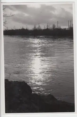 (F6583) Orig. Foto Abendstimmung am See, Bayern 1934