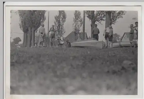 (F6514) Orig. Foto Lichtenfels, Paddelboote an Land, 1934