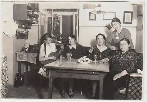 (F6415) Orig. Foto Eichstätt, Personen zu Hause, Wohnstube, 1931