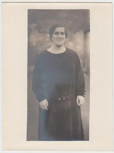 (F6311) Orig. Foto Porträt einer Dame, 1920er