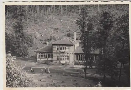 (F6146) Orig. Foto Finsterbergen, Blick auf die Steigermühle 1950er