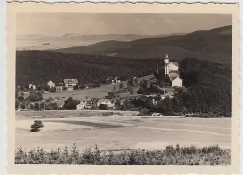 (F6144) Orig. Foto Thüringen, Blick vom Spießberg, 1950er