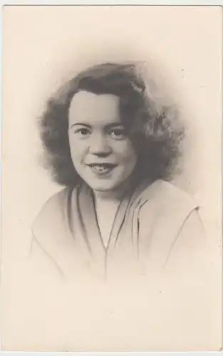 (F6100) Orig. Foto Porträt junge Frau