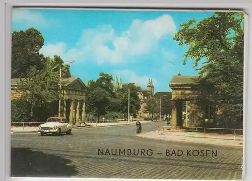 (F5955) Naumburg - Bad Kösen, 6 Fotos / Drucke im Mäppchen, 1974