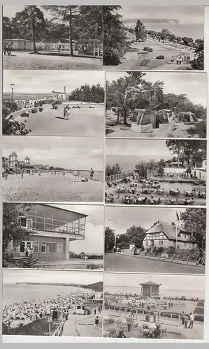 (F5954) Insel Rügen, 10 Fotos im Mäppchen, 1975